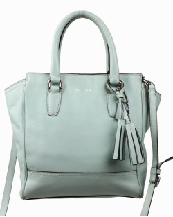 Bolsa Coach Mini Tanner Azul