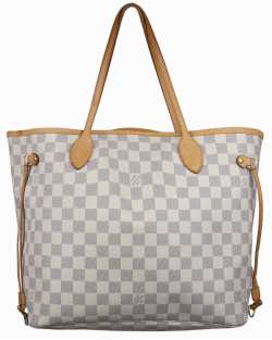 Bolsa Louis Vuitton Neverfull MM Damier Azur