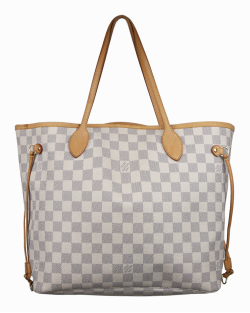 Bolsa Louis Vuitton Neverfull MM Damier Azur