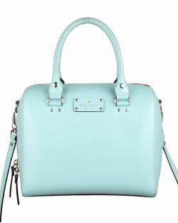 Bolsa Kate Spade Alessa Satchel Turquesa
