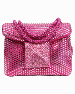 Bolsa Crossbody Valentino Garavani One Stud Rosa