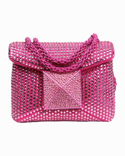 Bolsa Crossbody Valentino Garavani One Stud Rosa