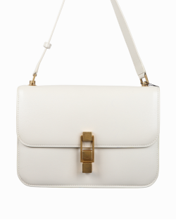 Bolsa Le Carré Saint Laurent Off White
