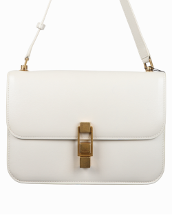 Bolsa Le Carré Saint Laurent Off White