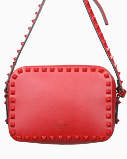 Bolsa Valentino Garavani Rockstud Vermelha 