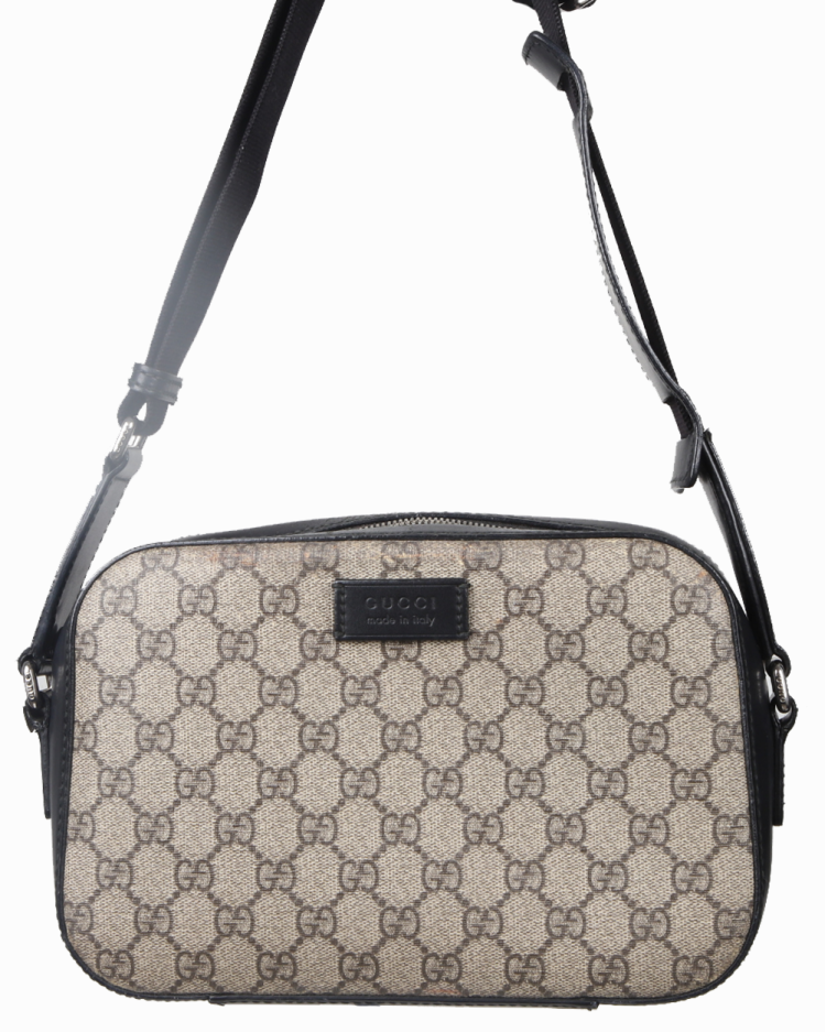 Bolsa Gucci Camera Shoulder Supreme Bag GG Canvas