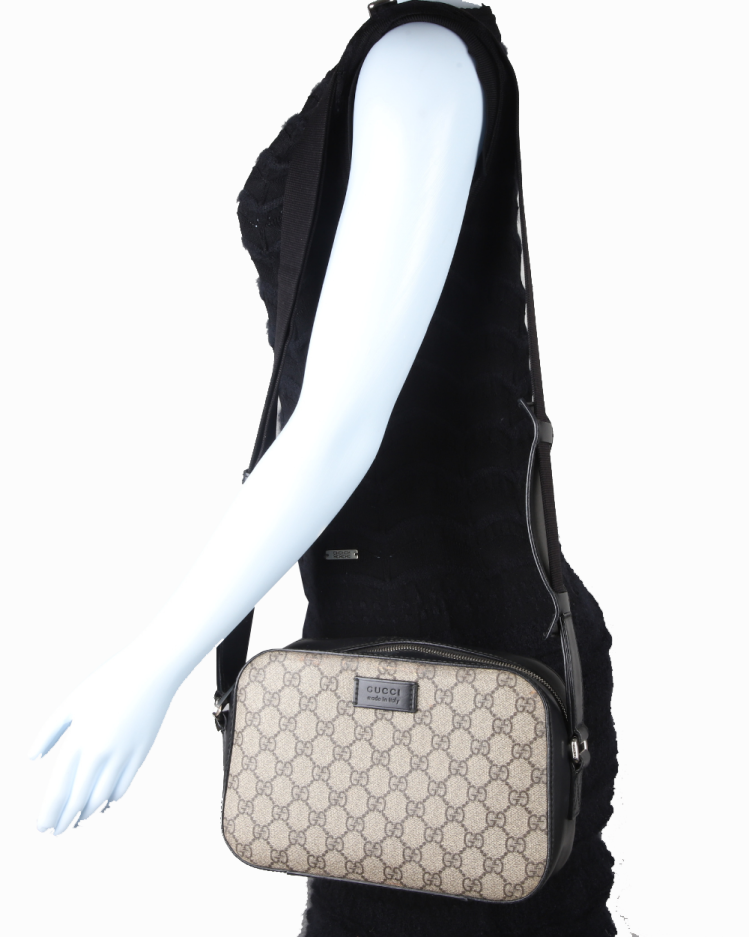 Bolsa Gucci Camera Shoulder Supreme Bag GG Canvas