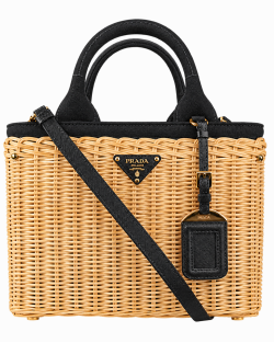 Bolsa Prada Midollino Wicker Tote