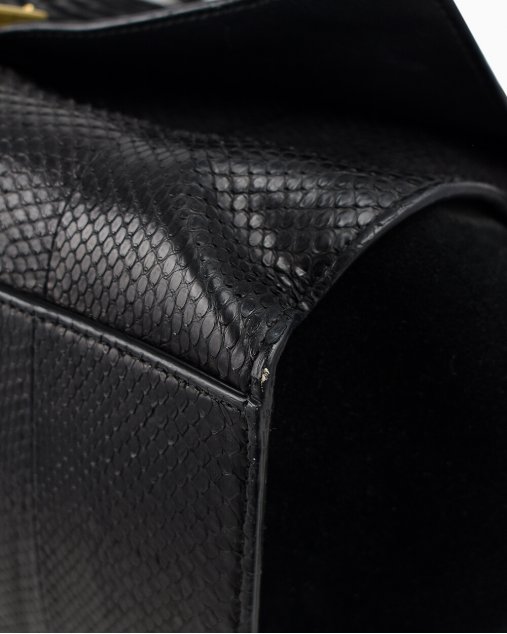 celine trapeze python bolsa