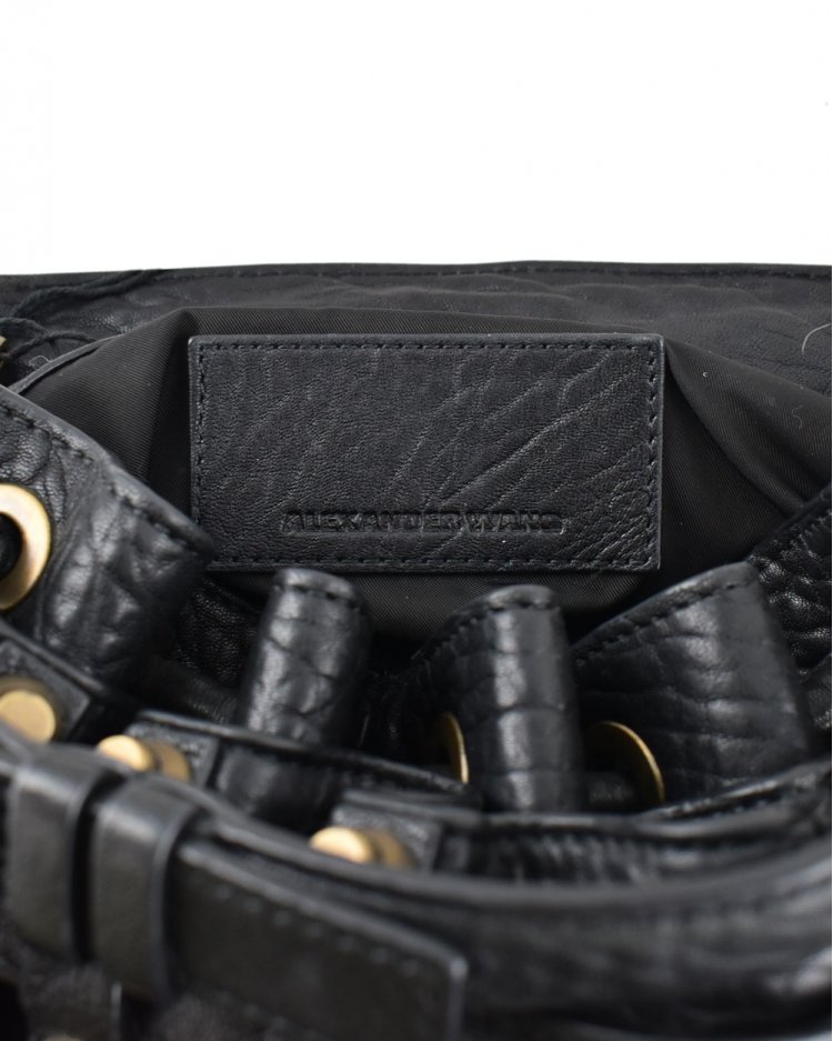 Bolsa Alexander Wang Diego Bucket Preta Original Feminino