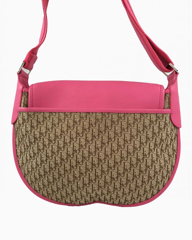 dior pink monogram bolsa
