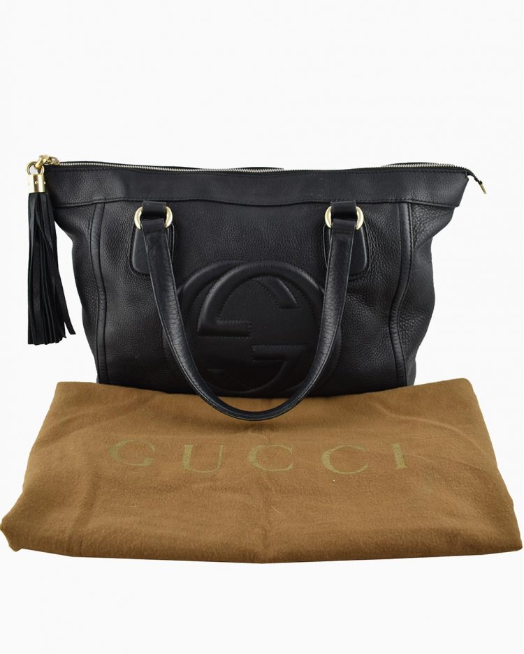 gucci soho tote bolsa