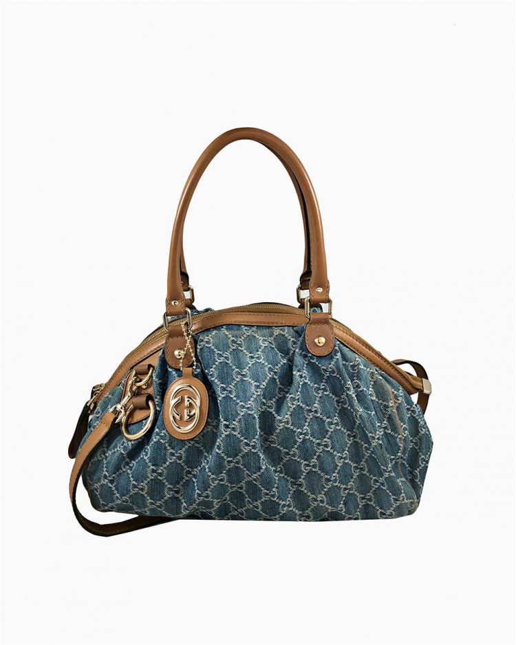 gucci denim bolsa