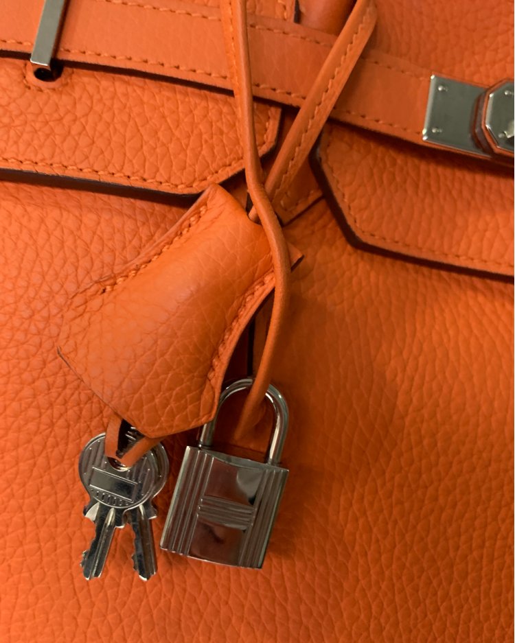 hermes black bolsa with lock