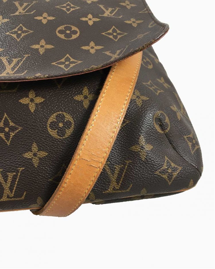 vintage coach musette bolsa