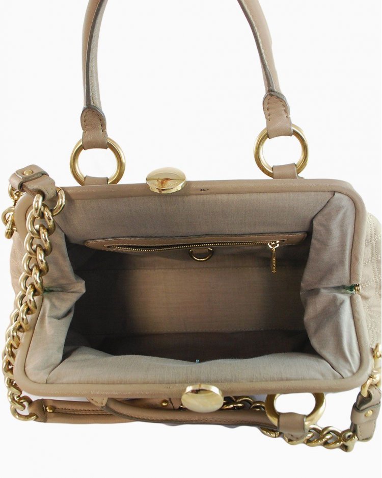 beige marc jacobs bolsa