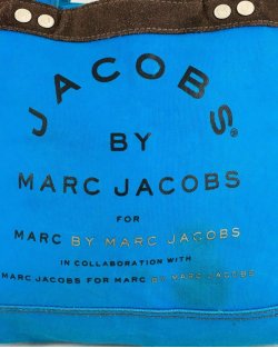 Bolsa Marc Jacobs Lona Azul 