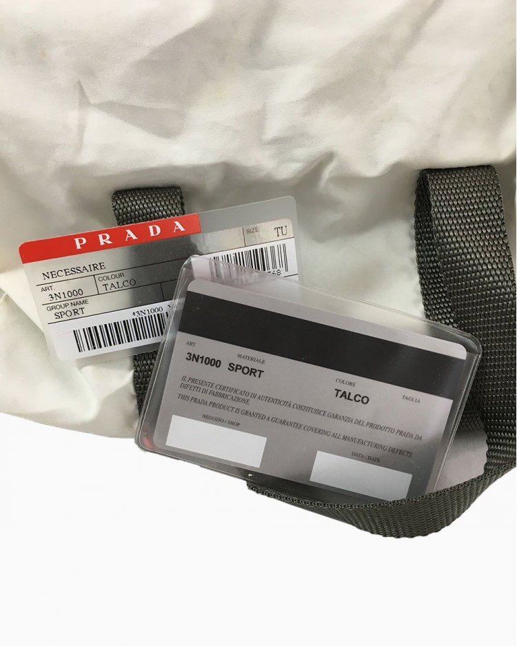 prada bolsa packaging
