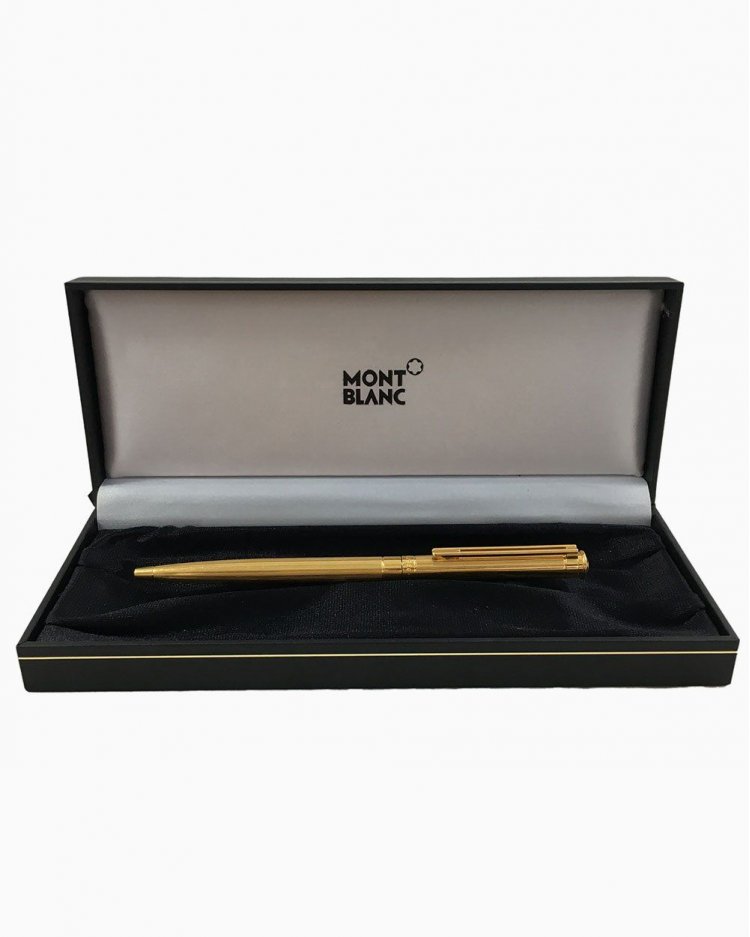 Caneta Montblanc Noblesse Dourada