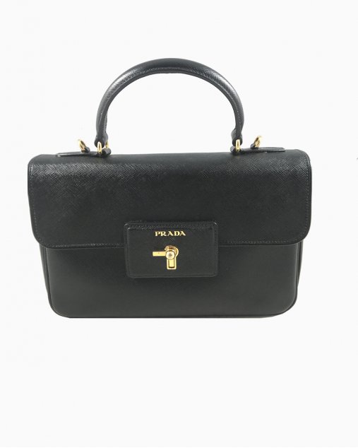 prada top handle bolsas