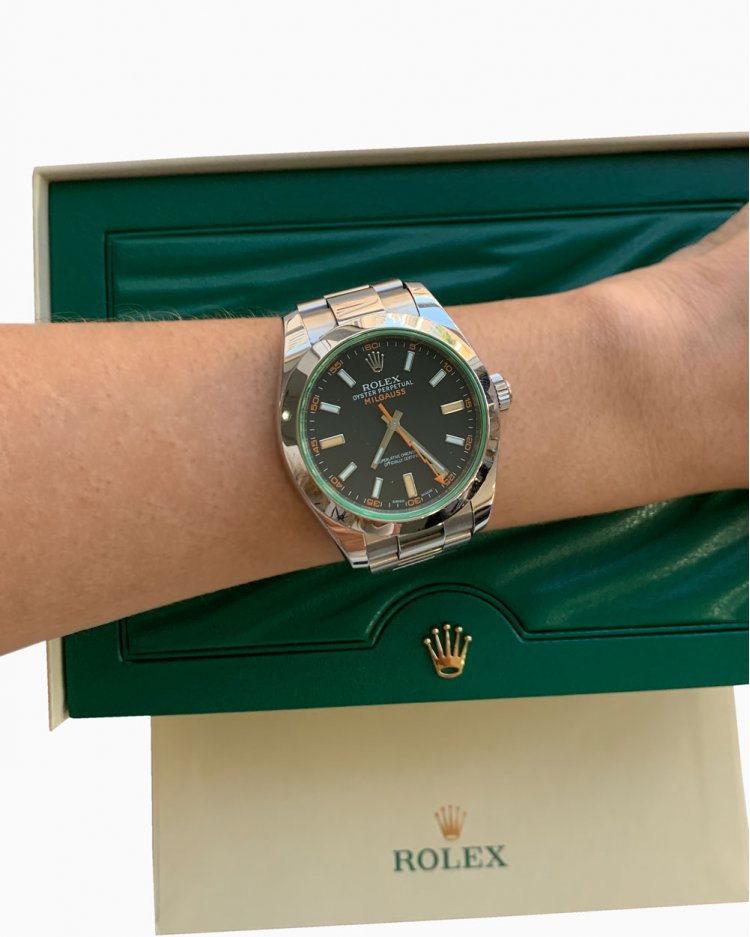 Relógio Rolex Oyster Perpetual Milgauss 40mm