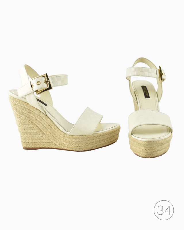 sandalia louis vuitton feminina