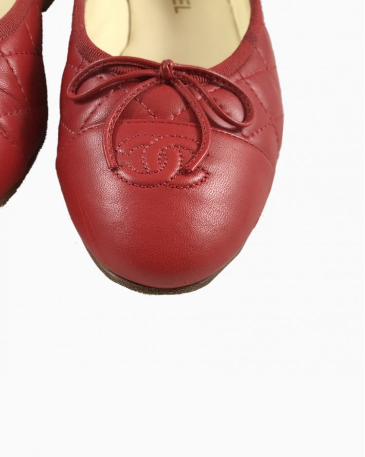 Sapatilha Chanel Vermelha