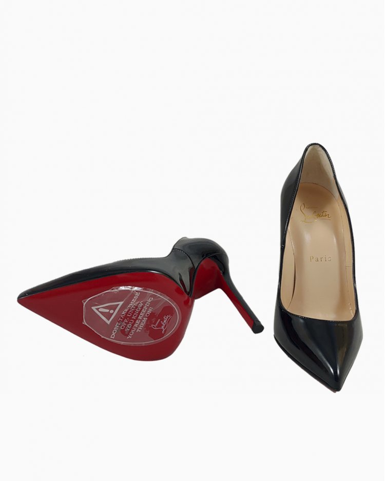 Sapato Christian Louboutin Preto Feminino Original Autêntico