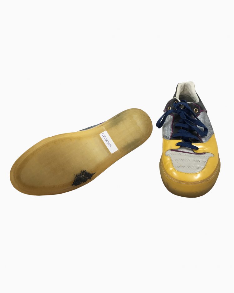 tenis balenciaga amarelo