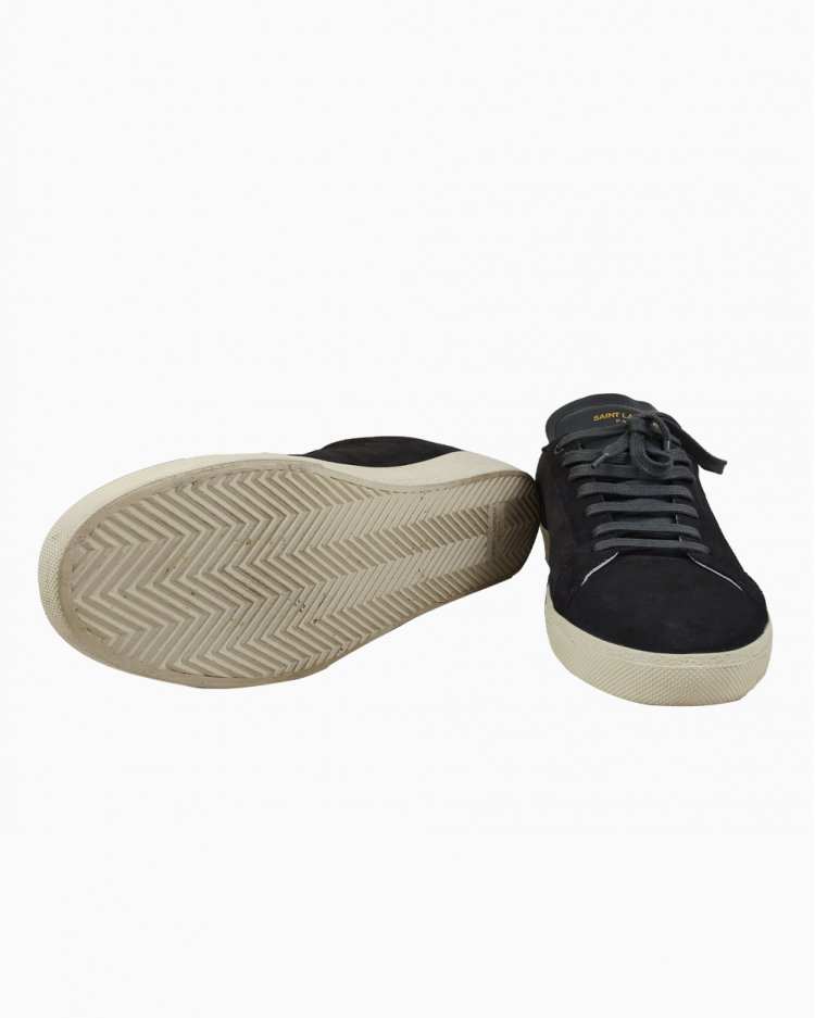 Tênis Saint Laurent Original Camurça Grafiti Masculino