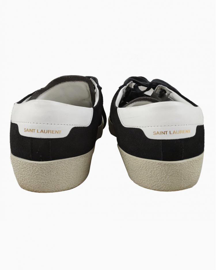 サ*ー様 SAINT LAURENT graffiti sneaker Tênis Saint Laurent Original Camurça Grafiti Masculino