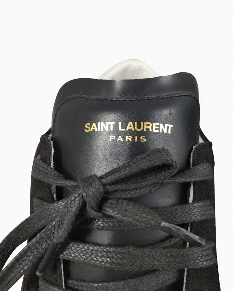Tênis Saint Laurent Original Camurça Grafiti Masculino